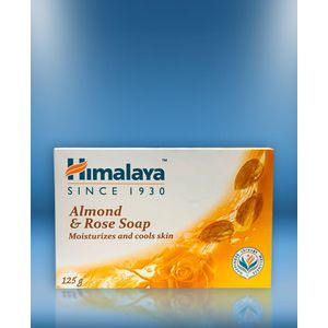 Amandel-rozen zeep 125 gram - Almond & Rose soap - Himalaya