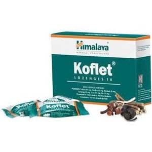 Himalaya Koflet-H Gember - 12 zuigtabletten
