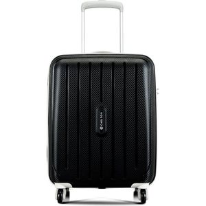 Carlton Phoenix NXT Spinner Case Handbagagekoffer Zwart - 55 CM