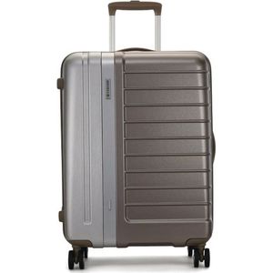 Carlton Dual Tone NXT Spinner Case Handbagage Koffer – Cabine koffer – Lichtgewicht – Dark Taupe