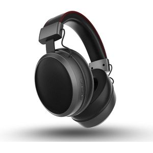 Over Ear Koptelefoon Draadloos - Active Noise Reduction - Draadloze Headset - Bluetooth - Lange batterij duur - Bedraad of draadloos - Kristalheldere Gesprekken - Zwart