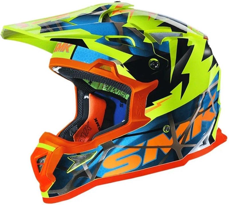 SMK Allterra Fulmine - Crosshelm - Multicolour - Maat XL