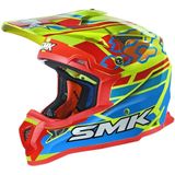 SMK - Allterra Tribou - Crosshelm - Rood Geel - Kunststof