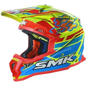 SMK - Allterra Tribou - Crosshelm - Rood Geel
