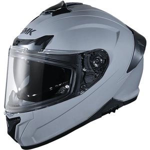 SMK - Typhoon - Integraalhelm - Zwart - Thermoplastisch - Ventilatiesysteem