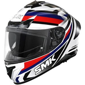 SMK - Typhoon - Integraalhelm - Zwart - Thermoplastisch - Ventilatiesysteem