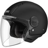 SMK - Laminar Jethelm - Mat Zwart - Helm