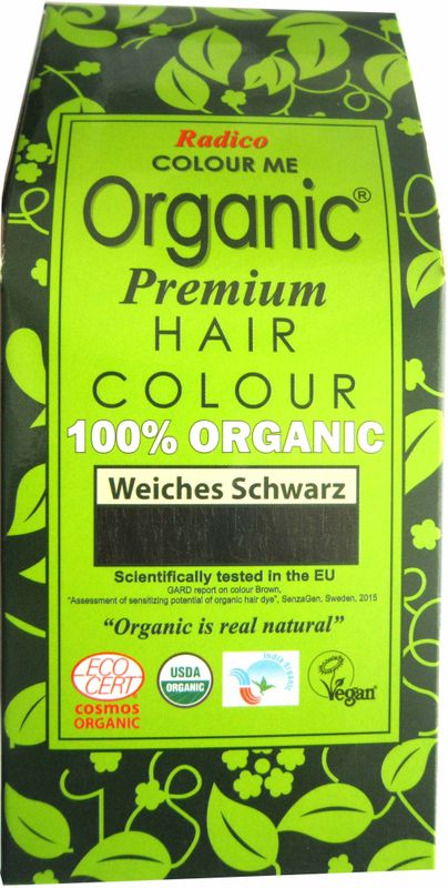 Radico - Color Me - Haarkleuring - Zacht Zwart - 100 g