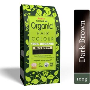 Radico - Colour Me Organic - Haarkleuring - Donkerbruin - 100% Natuurlijke BIO