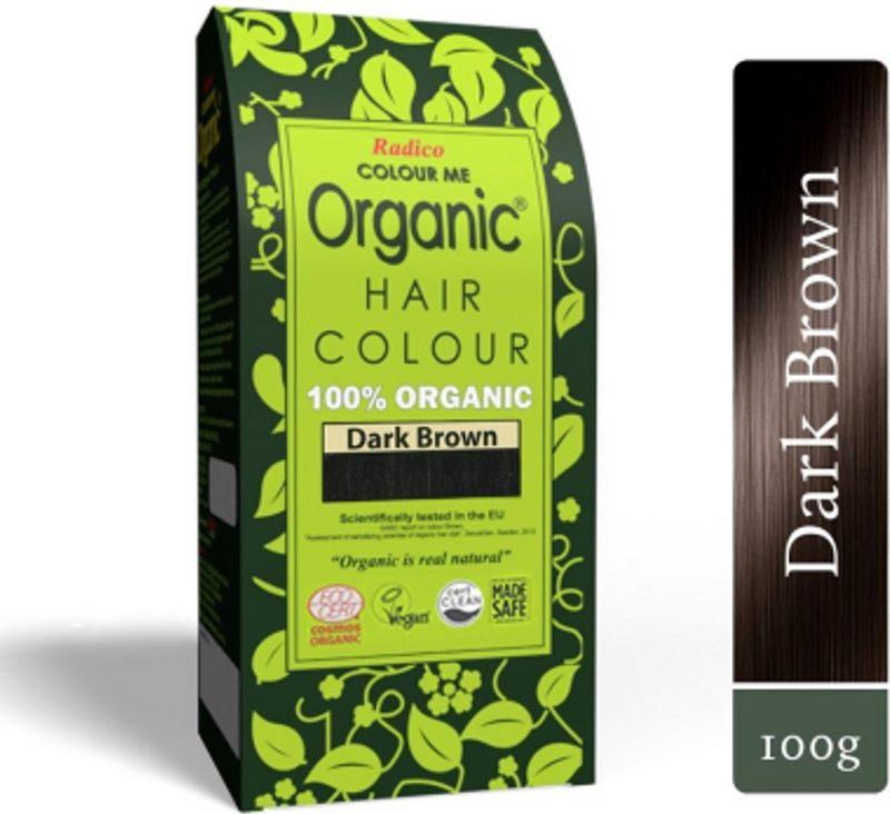 Radico - Colour Me Organic - Haarkleuring - Donkerbruin - 100% Natuurlijke BIO