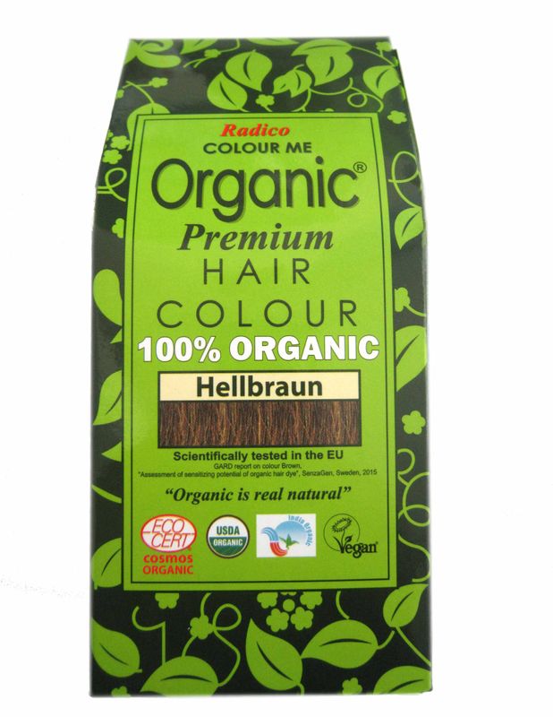 Radico - Color Me - Biologische Haarkleuring - Lichtbruin - 100 g