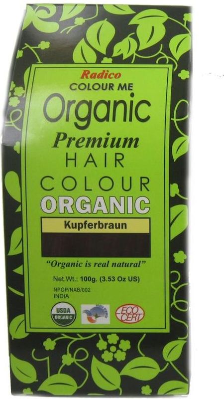 Radico - Colour Me Organic - Haarverf - Copper Brown - 100 g