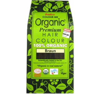 Radico Colour Me Organic Hair Color Haarverf - 100g - Bruin