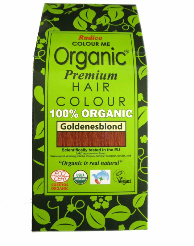 Haarkleuring - Koperbruin - 100% Biologisch - Kleurpoeder 100 g