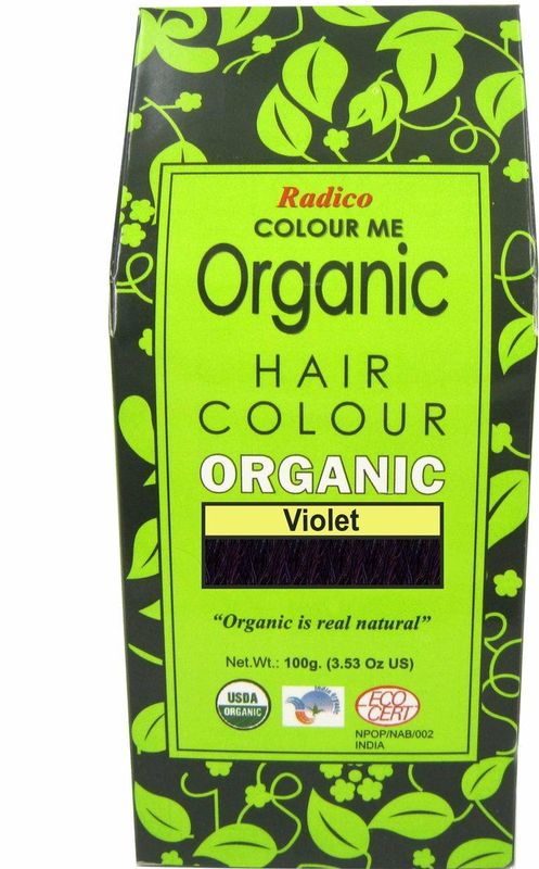 Radico Colour Me Organic Pflanzenhaarfarbe Violett 100 g