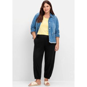 Dames Jerseybroek in zwart