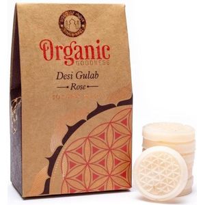 Organic Goodness Desi Gulab Roos Wax Melts / Smeltkaarsjes (40 gram)