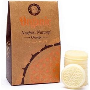 Organic Goodness Nagpuri Narangi Sinaasappel Wax Melts / Smeltkaarsjes (40 gram)