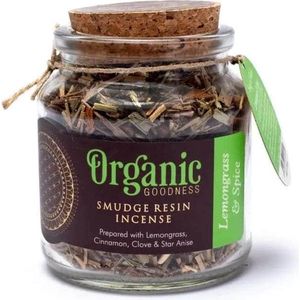 Organic Goodness Citroengras & Kruiden Smudge Wierookkruiden (80 gram)