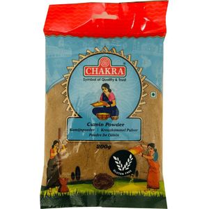 Chakra - Komijnpoeder - Cumin Powder - 3x 200 g