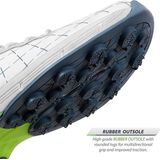 DSC - Biffer 22 - Cricket Schoenen - Wit en Blauw - Kunstleer - Rubber Zool