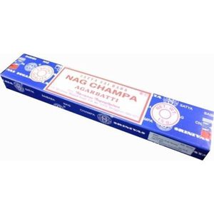 Nag Champa wierook 15 grams1 pakje (SATYA) SAI BABA