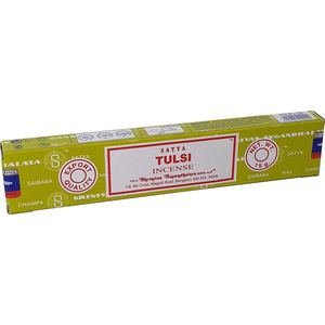 Wierookstokjes Satya Tulsi (los pakje van 15 gram)