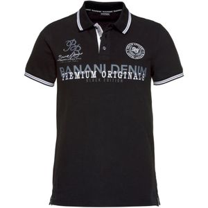 Bruno Banani Poloshirt, Kurzarm, körpernahe Passform, Polokragen, aus Baumwollmischung