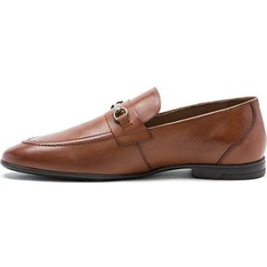 Red Tape Farrel Loafer Heren Flat, bruin, 41 EU