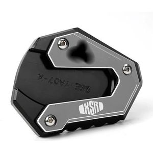 Zijbeugel Voor Ya-Maha XSR 700 XSR700 XSR 900 XSR900 2014-2023 2021 2022 Motorfiets Accessoires Zijstandaard Vergroten Pad (Kleur : Titanium)