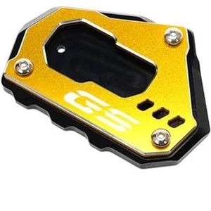 Zijbeugel Voor BM-W R 1200 GS LC R1200GS ADV R1250GS Adventure R 1250GS Motorfiets Voet Zijstandaard Vergroten Extension Pad (Kleur : Goud)