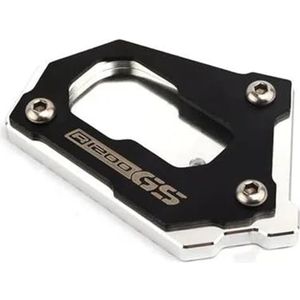 Motorcycle CNC Parking Vergroter Zijstandaard Uitbreiding Bodemplaat Voor BMW R1200GS LC R1200GS Adventure 2014-2016 Uitbreidingsbord (Kleur : Black2)
