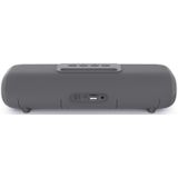 NewRixing NR-2027 TWS Long Bar Shaped Bluetooth Speaker with Mobile Phone Holder(Grey)