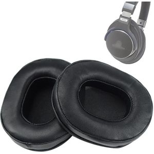 1 Paar Sponge EarMuff voor Audio-Technica ATH-M50 / M40 / M50X / MSR7  Kleur: Schapenvacht-Zwart