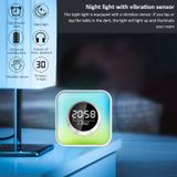 P10 LED-atmosfeer Licht Bluetooth-luidspreker met alarmthermometerfunctie