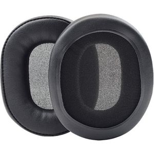 1 paar headset oorbeschermers voor audio-technica ATH-M50X / M30X / M40X / M20X  Spec: Black-Protein Skin