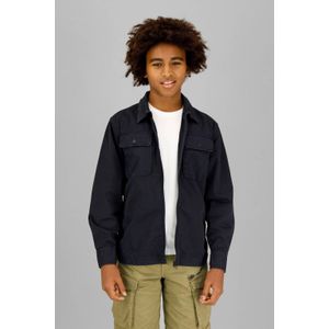 G-STAR - Overhemd - Donkerblauw - Katoen, Elastaan - Lange Mouwen