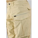 G-STAR - Rovic Zip - Cargobroek - Kaki - Losse Pasvorm, Stretchkatoen, High Waist