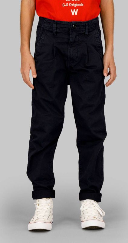 G-STAR - Chino Broek - Donkerblauw - High Waist - Tapered Fit