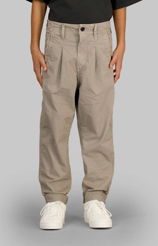 G-STAR - Broek - Grijsbruin - Tapered Pasvorm - Stretchkatoen