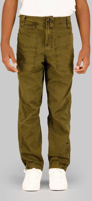G-STAR - Broek - Army - Relaxed Fit - Hoge Taille