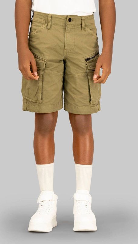 G-STAR - Relaxed Cargo Short - Kaki - Katoen