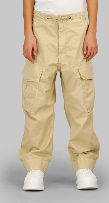 G-STAR - Broek - Kaki - Stretchkatoen - Hoge Taille, Handige Zakken, Rits- en Drukknoopsluiting