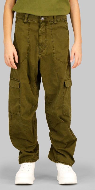 G-STAR - Cargobroek - Olijfgroen - Loose Fit - Hoge Taille