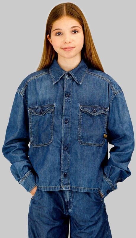 G-STAR - RELAXED STAQ - Blouse - Katoen - Lange Mouwen