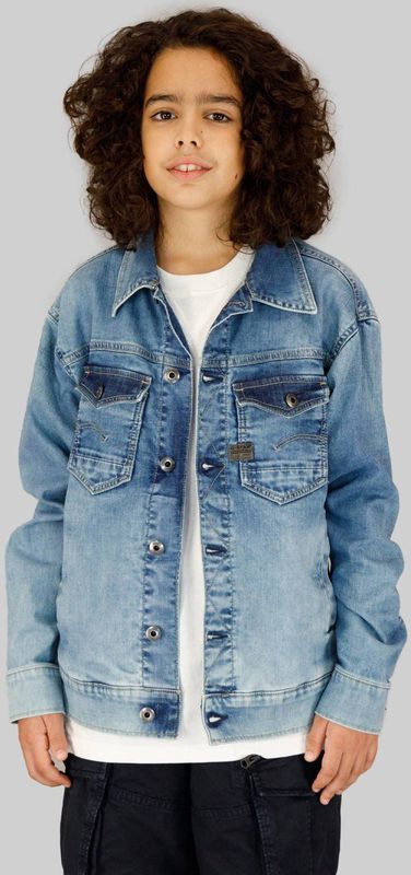 G-STAR - DAKOTA - Jack - Blauw - Katoen