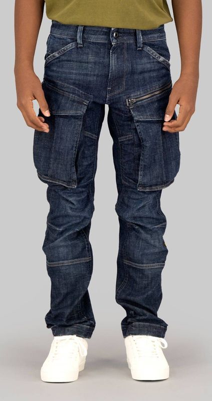 G-STAR Rovic Zip - Jeans - Donker - Nauwsluitende Pasvorm - Stretchkatoen