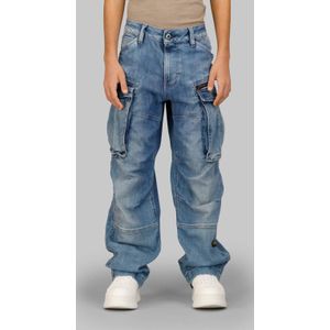 G-STAR - ROVIC - Cargobroek - Mid Used - Stretchdenim, Hoge Taille, Handige Zakken