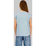 G-STAR - T-shirt - Blauw - Katoen - Ronde Hals - Korte Mouwen