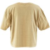 G-STAR - T-shirt - Geel - HORIZONTAL SEAM